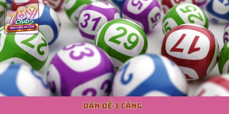 dàn đề 3 càng