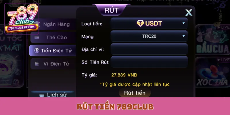 Rút tiền 789club